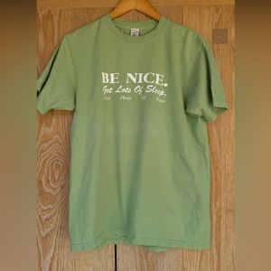 SPORTY AND RICH green tshirt size S